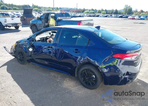 2022 Toyota Corolla Hybrid Le z USA, uszkodzony, nr VIN JTDEAMDEXNJ038398